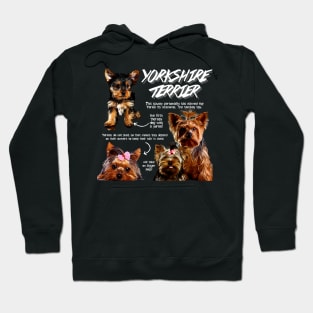 Yorkshire Terrier Dog Fun Facts Hoodie